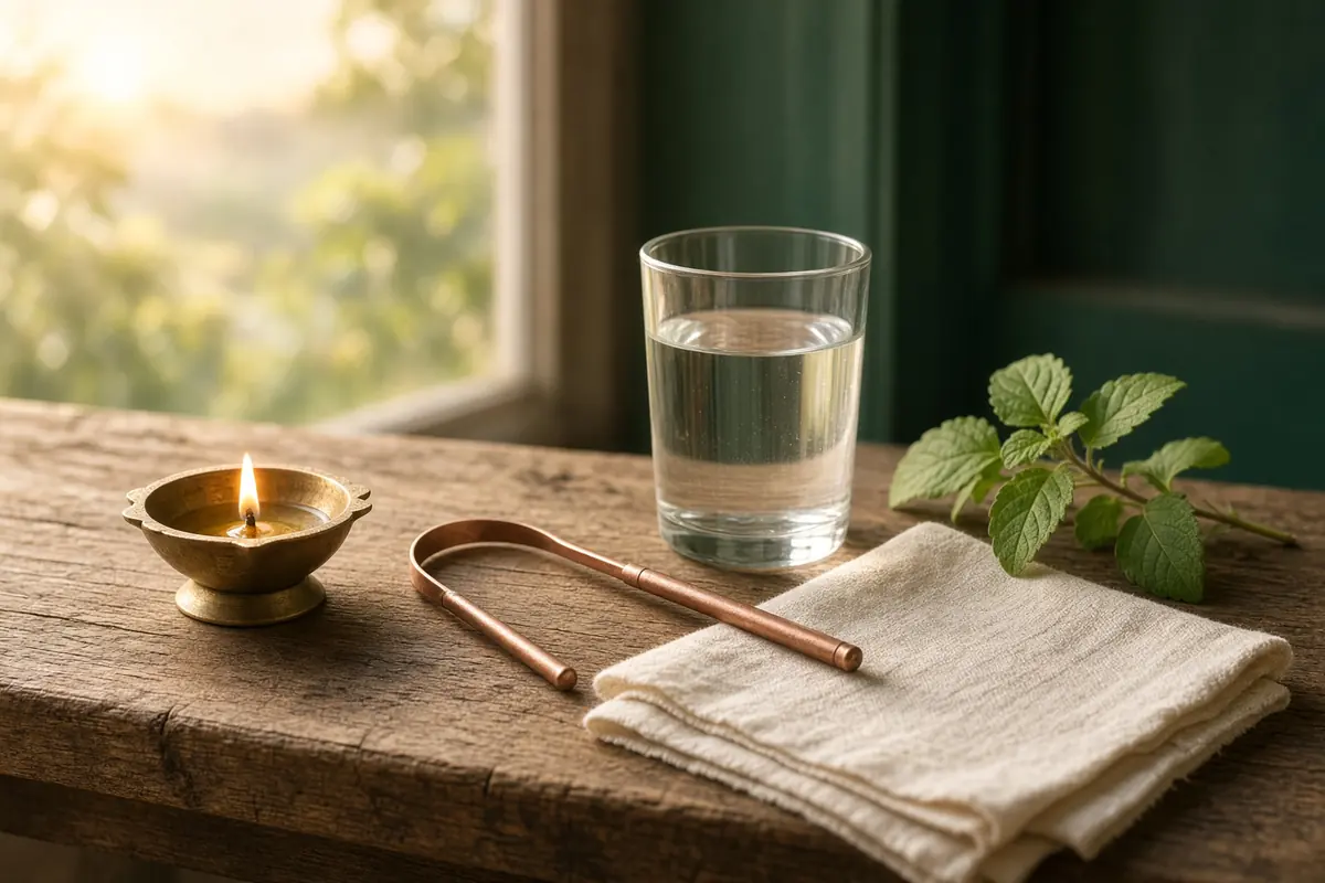 Dinacharya: a simple Ayurvedic daily routine you can actually keep